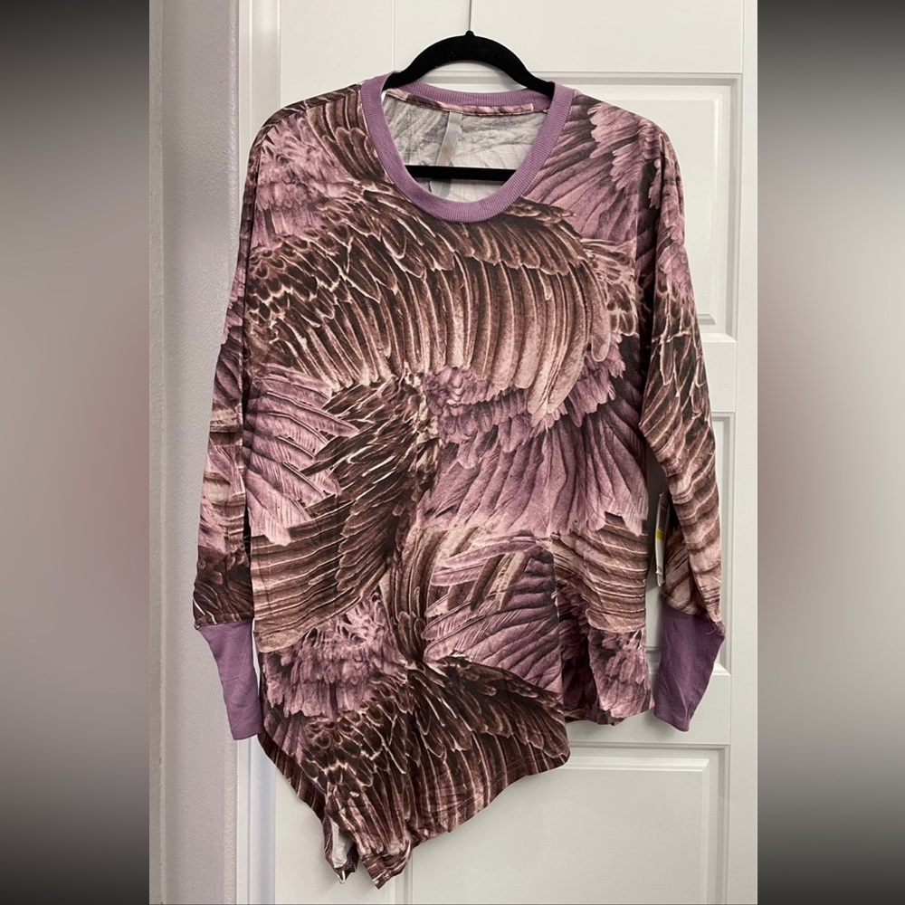 Melissa McCarthy Pink Floral Sweater Size M